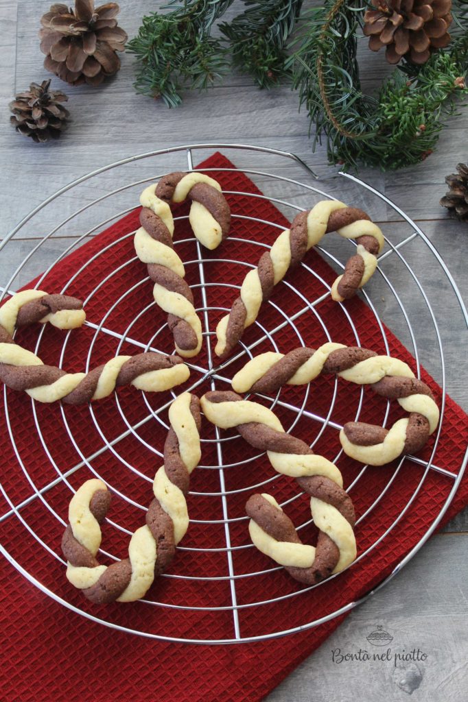 Candy cane cookies