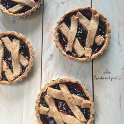 Crostatine integrali alla marmellata