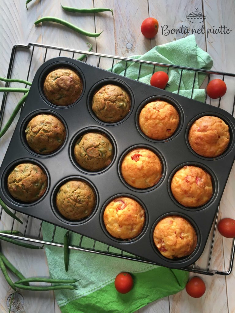 Muffin alle patate in due versioni