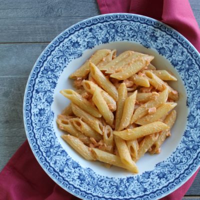 Pasta panna e salmone alla vodka