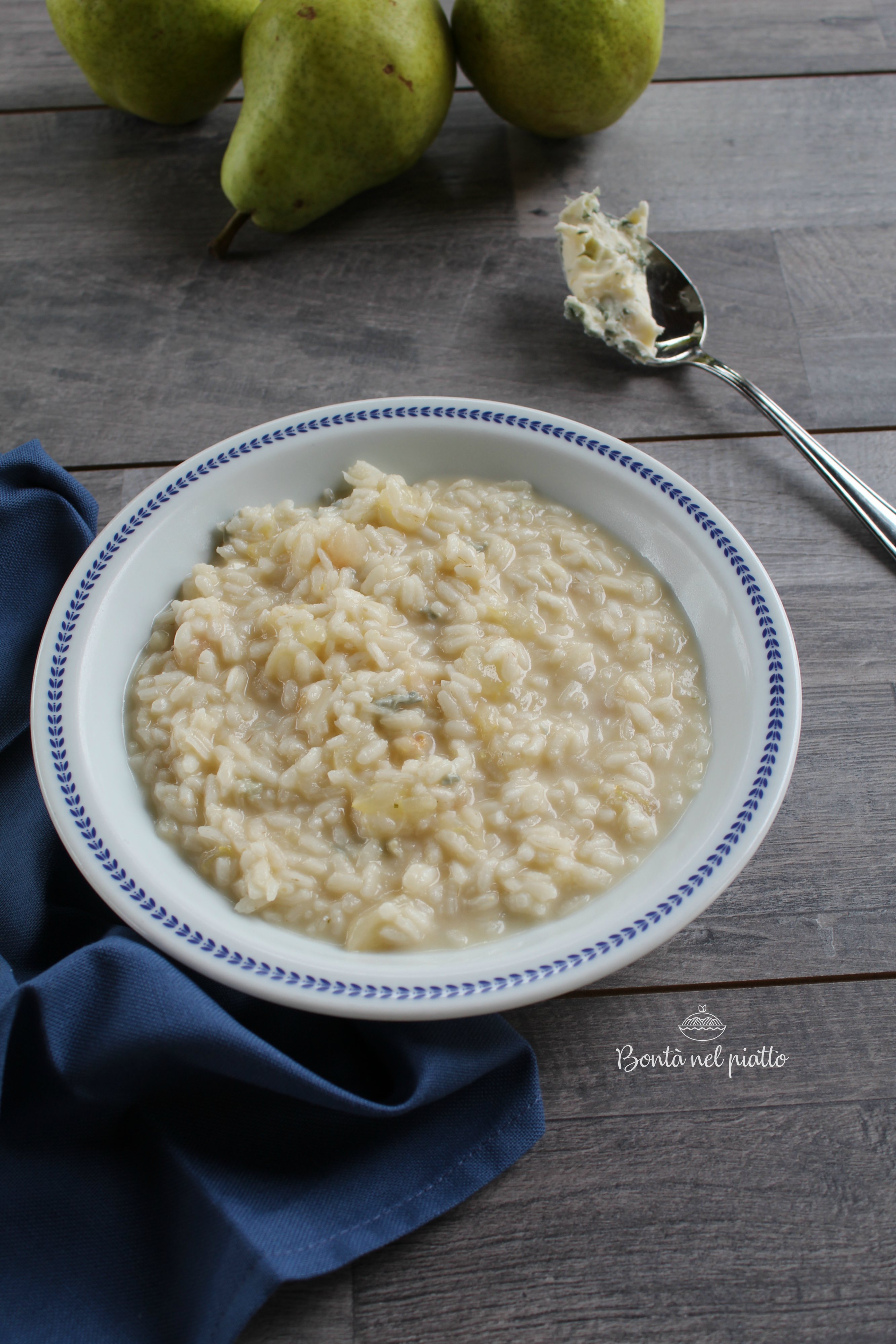 Risotto Con Pere E Gorgonzola