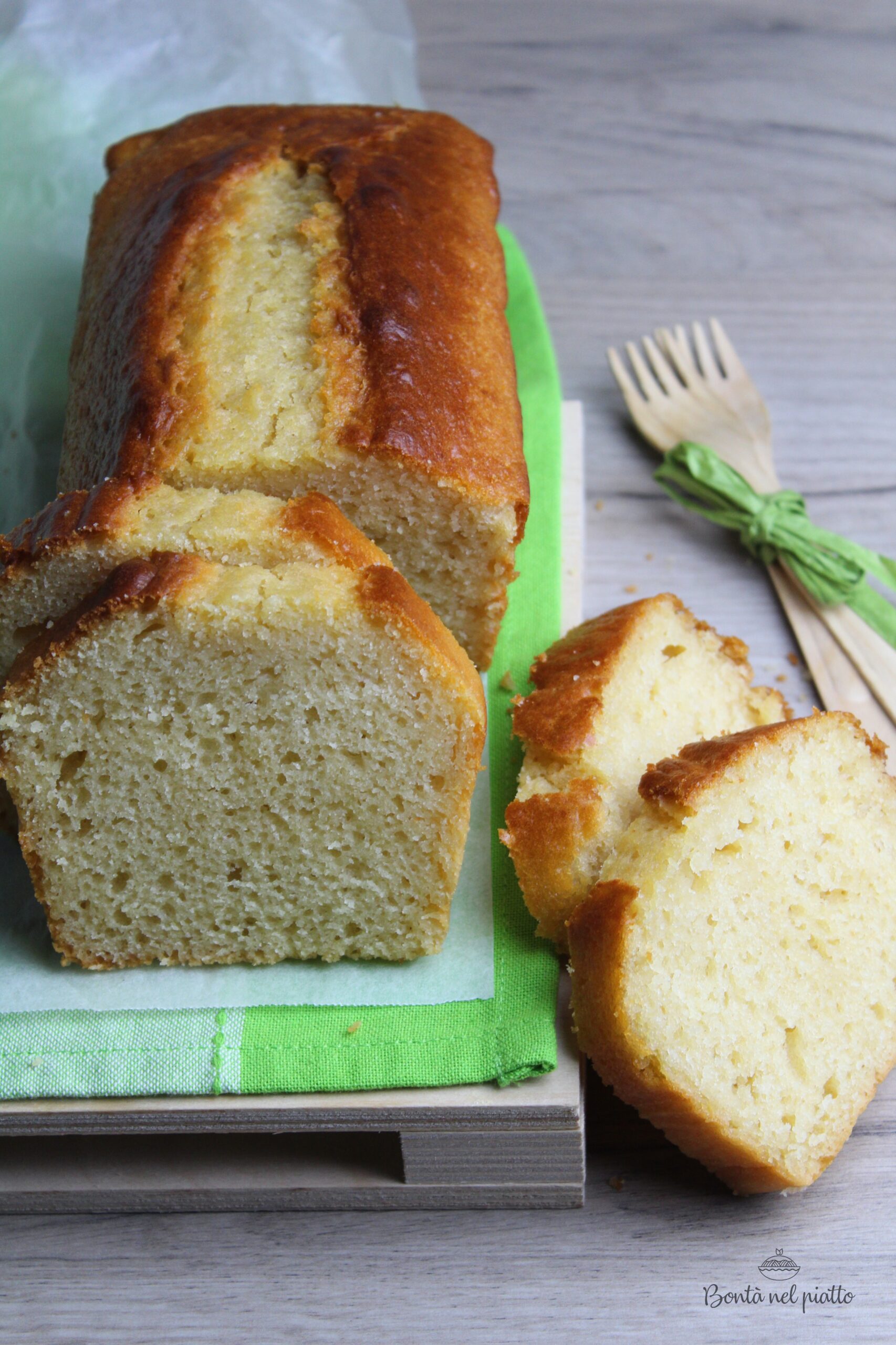 Mini Plumcake con yogurt greco, Ricetta